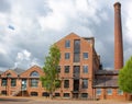 Merchant`s Quay, a landmark on the Leeds and Liverpool Canal