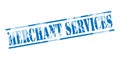 Merchant services blue stamp