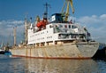 Merchant Ship mooring in Saint Peterburg