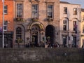 Merchants Arch entrance to Temple Bar area of Dublin City, Ireland