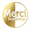 Merci in golden