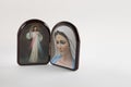 Merciful Jesus and Our Lady of Medjugorje icons