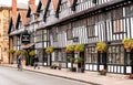 Mercure Shakespeare Hotel situated in the heart of the historic town of Stratford-Upon-Avon. Royalty Free Stock Photo