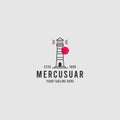 Mercurial minimalist professional logo design