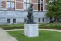 Mercurius Statue At The Garden Of The Rijksmuseum Amsterdam The Netherlands 10-10-2019