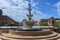 Mercury Fountain Reston Town Center Northern Virginia VA Royalty Free Stock Photo