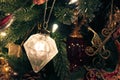 Mercury Glass ornament on Christmas tree