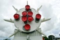 Mercury-Redstone rocket on display at Kennedy Space Centre Royalty Free Stock Photo