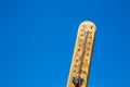 Mercury thermometer Summer heat
