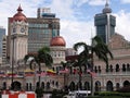 The Merdeka Square and Sultan Abdul Samad Building Kuala Lumpur, Malaysia Royalty Free Stock Photo