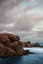 Merese hill lombok sunset Royalty Free Stock Photo