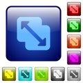 Merge shapes color square buttons
