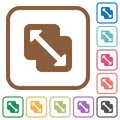 Merge shapes simple icons