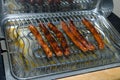 Merguez on the BBQ Royalty Free Stock Photo