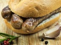 Merguez - grill sausage Royalty Free Stock Photo