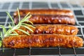 Merguez, North-African sausage, roasted