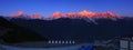 Meri Snow Mountain Royalty Free Stock Photo