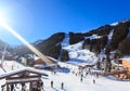 Meribel Ski Resort, Meribel Village Center (1450 m).