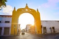 Merida Arco del Puente Arch in Yucatan Royalty Free Stock Photo