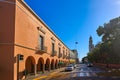 Merida city colorful facades Yucatan Mexico Royalty Free Stock Photo