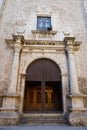 Merida city Tercera Orden church Yucatan Royalty Free Stock Photo