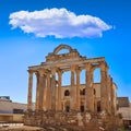 Merida Diana Temple in Badajoz Spain Royalty Free Stock Photo