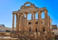 Merida Diana Temple in Badajoz Spain Royalty Free Stock Photo