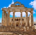 Merida Diana Temple in Badajoz Spain Royalty Free Stock Photo