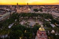 Merida in the evening Royalty Free Stock Photo