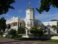 Merida Mexico city view colonial houses paseo montejo and art Royalty Free Stock Photo