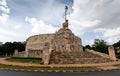 Merida. Monument to the Fatherland, Yucatan, Mexico. Patria Monument in Paseo de Montejo.