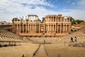 Merida's Roman theatre in Spain