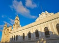 Merida San Idefonso cathedral of Yucatan Royalty Free Stock Photo