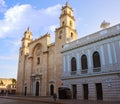 Merida San Idefonso cathedral of Yucatan Royalty Free Stock Photo