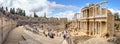 Merida, Spain. April 2019: Antique Roman Theatre in Merida, Spain. Royalty Free Stock Photo