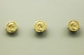 3 Gold coins of Trajan, Roman Emperor