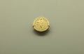 Roman Emperor Julian the Apostate gold coin Royalty Free Stock Photo
