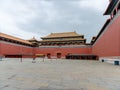 Meridian Gate, Forbidden City, Beijing, China Royalty Free Stock Photo