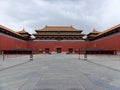 Meridian Gate, Forbidden City, Beijing, China Royalty Free Stock Photo