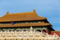 The Meridian Gate. Forbidden City. Beijing, China. Royalty Free Stock Photo