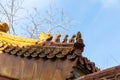 The Meridian Gate. Forbidden City. Beijing, China. Royalty Free Stock Photo