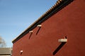 The Meridian Gate. Forbidden City. Beijing, China. Royalty Free Stock Photo