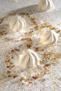 Meringue cookies