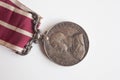 The Meritorious Service Medal, a British Medal awarded to Sergeants and Warrant Officers in the British Armed Forces for