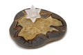 Merkabah and Septarian Crystals Royalty Free Stock Photo