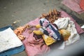 A petty trader at Merkato Market, rumored to be the largest open-air market in Africa