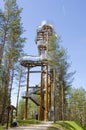 Merkine observation tower, Lithuania