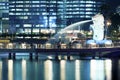 Merlion park in Singapore