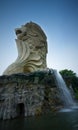 The Merlion in Sentosa Island