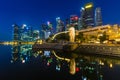 Merlion Singapore Royalty Free Stock Photo